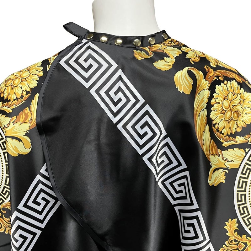 CapeshionPro Barber Capes for Men Hair Cutting Salon Capes with Snaps Hairdresser Gown Stylist Cape- 63”× 56” - Image 2